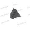 Buy cheap B2TAC62001 Textile Machine Parts Black Block For Yin Cutter , CAD Plotter Paper from wholesalers