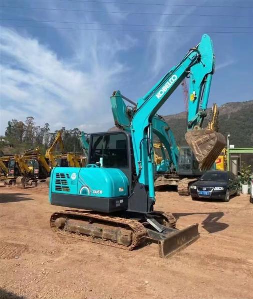 Original China Used Excavator KOBELCO SK60 Second Hand Excavator in Good