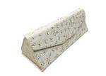 PU Waterproof Foldable Eyeglass Cases For Kids With Embossed Butterfly