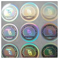 Buy cheap High Security Adhesive Security 3d Reflecting Gold Hologram Sticker Manufacturer product