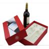 Buy cheap book shape wine box sliding wine gift box drawer packaging wine box with foil stamping from wholesalers