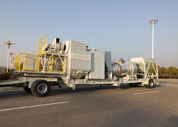 Buy cheap Easy Transport Mobile Asphalt Drum Mix Plant High Integration Flexible Layout from wholesalers