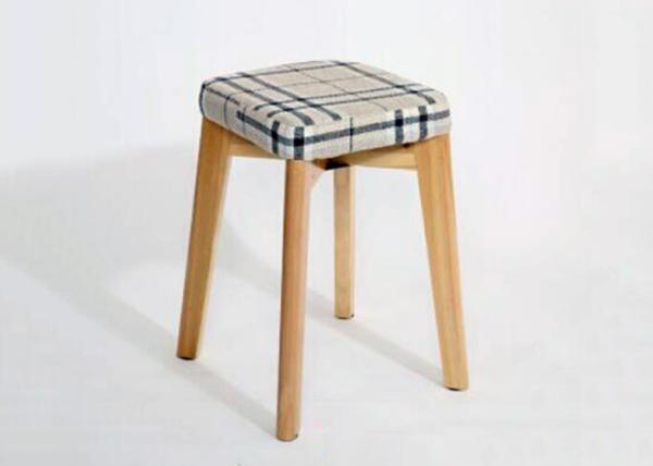 Buy cheap Minimalist Design Modern Dressing Stool , Waterproof Beech Wood Chair from wholesalers