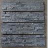 Buy cheap Black Culture Wall Cladding Granite Stacked Stone 1.5cm Thin from wholesalers