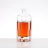 Buy cheap 1000ml Clear Black Nordic Round Empty Glass Rum Whisky Bottle with Cork Cap Made from wholesalers