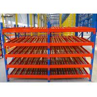 Buy cheap Corrosion Protection Steel Gravity Carton Flow Rack For Garage Storage Shelves product