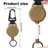 Buy cheap Deyi Badge Reel Heavy Duty Metal Retractable Keychain from wholesalers