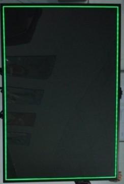 Buy cheap 580x840mm hanging style color chaning led writing board from wholesalers