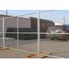 Buy cheap 1.5mm Temporary Security Fencing Self Standing Chain Link from wholesalers