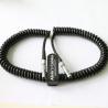Buy cheap 4 Pin Male To 4 Pin Male Coiled Twist Cable For Teradek Bond ARRI Alexa Camera from wholesalers