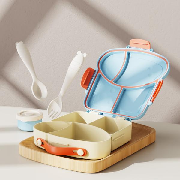 Buy cheap Leak-proof Bento Box For Kids Reusable And Dishwasher Safe Food Storage Container from wholesalers