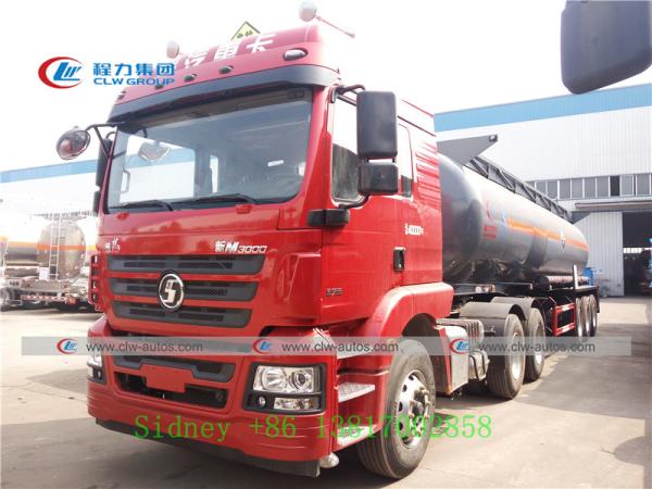 Buy cheap Shacman M3000 6X4 3 Axle 21cbm Sulfuric Acid Tank Semi Trailer from wholesalers