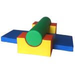 Non Toxic Childrens Soft Play Equipment Customized Logo Anti Static Easy Install