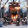 Buy cheap 304 Stainless Steel Garden Gas Fire Pits Stand Up With Anti Tilt Switch from wholesalers
