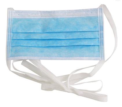 Buy cheap 3 Ply Blue Disposable Tie On Surgical Masks from wholesalers