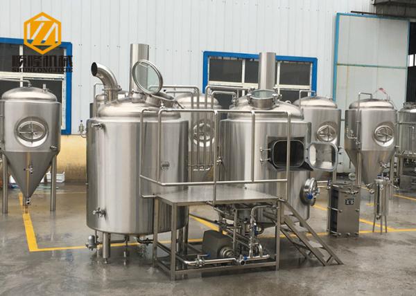 Buy cheap Large Capacity Professional Brewing Equipment All 304 Completed Six Systems from wholesalers