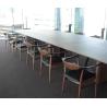 Buy cheap Stackable Restaurant Patio Furniture Wood Dining Chair With Leather Cushion from wholesalers