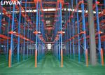 High Strength Drive In Pallet Racking Powder Coated Steel Q235 Industrial