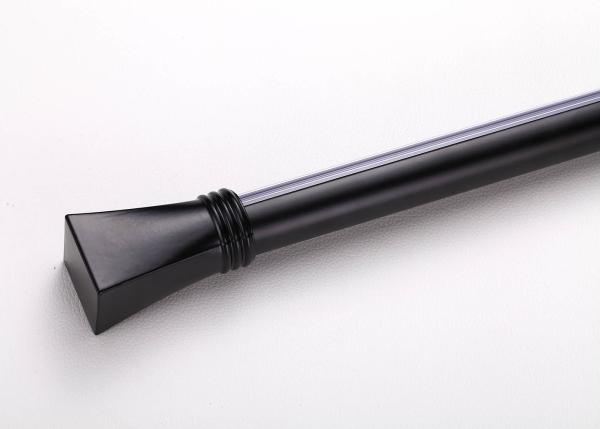 Buy cheap Powder Coating 2m Length 28mm Curtain Rod End Caps Aluminum from wholesalers