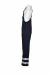 Cotton 320GSM Quilted Workwear Bib Overalls 3M 9910 Silver Reflective Strips
