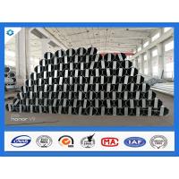 Buy cheap 40FT 11900mm 3mm Thick Hot Dip Galvanized Octagonal Steel Pole product