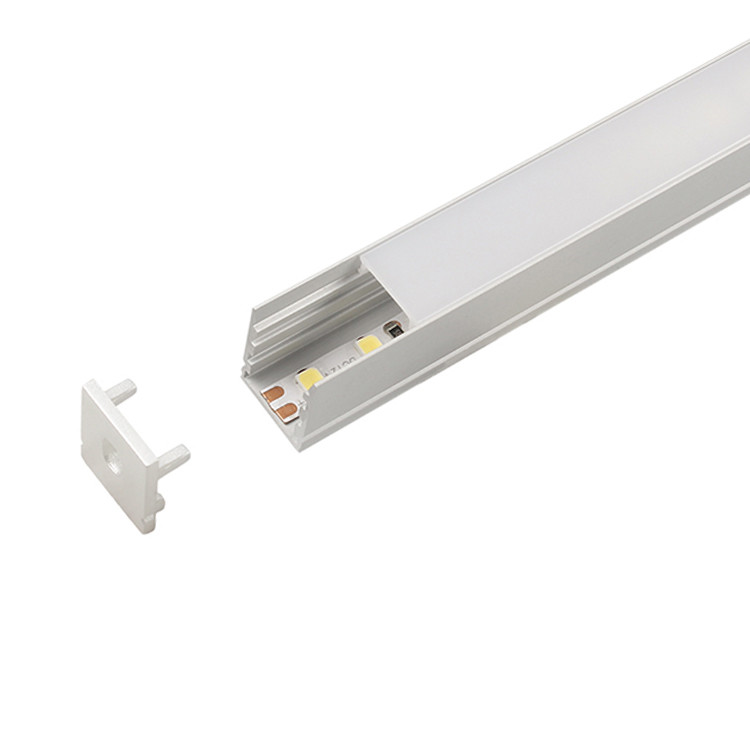 1215B Surface Profile Light Anodized Aluminum Profile with Good Heat Sink For Offices Conference Rooms