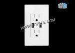 Smart High Speed USB Charger 15A Tamper - Resistant Outlet Indoor Use Only