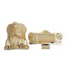 Buy cheap American Style Gold Plastic Casket Corners With Iron Tubes from wholesalers