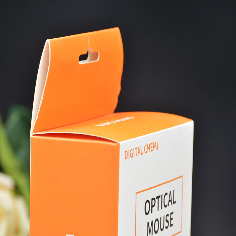 Factory Custom Simple Lightweight Durability Electronics Mouse Packaging Box for Mailing