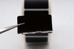 35mmx20mm Low Temperature Labels 1mil Black Matte High Temperature Resistant