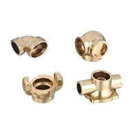 Buy cheap Hydraulic Hexagonal Hose Brass Plumbing Nipple Fitting , Water Screw Plumbing product