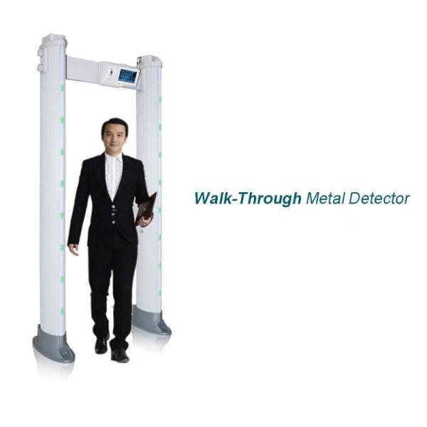 Buy cheap Oval Walk Through Metal Detector 24 Zones 255 Level Sensitivity for Outdoor use from wholesalers