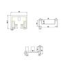 Buy cheap 304 Material Stainless Steel Profile Shower Room Sliding Door Frame Corrosion Proof from wholesalers