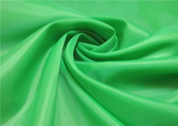 Buy cheap 100% Polyester Taffeta Lining Fabric , Woven & Dyeing Green Taffeta Fabric from wholesalers