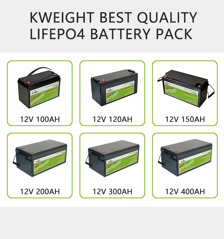 12.8V 200Ah 12V LiFePO4 Battery Lead Acid High Cycle Life Power Supply