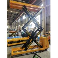 Buy cheap 1000kg-5000kg Portable Electric Wheels Movable Lift Table With CE product