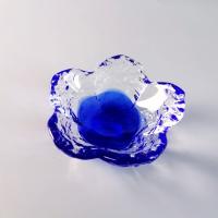 Buy cheap Ins Cherry Blossom Glass Sauce Plates For Dinner Table product