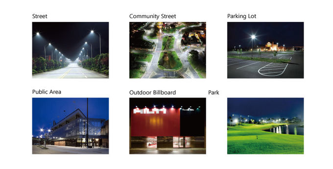 Outdoor IP66 IK10 10KV 50w LED Urban Road Lighting