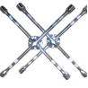 Buy cheap Rotary Type 17mm Socket Cross Rim Wrench Car Tire Repair Tool from wholesalers
