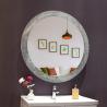 Buy cheap Wall Mounted Frameless Round Led Bathroom Mirror With Modern Design from wholesalers