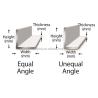 Buy cheap ASTM Metal Angle Iron Angle Steel Bar Steel Angles Q235B from wholesalers