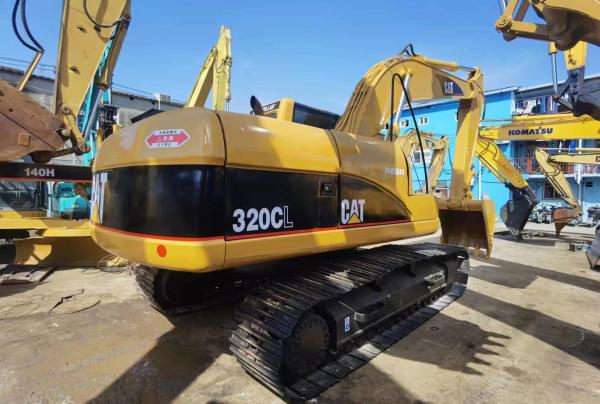 Cat 320CL Tracked Hydraulic Used Heavy Construction Machinery Excavator 0.9m3