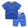 Buy cheap Custom Logo Summer Children's Clothing Kids Cotton Sportswear from wholesalers