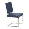 Buy cheap Fabric Upholstered Chromed Dining Chair Livingroom Chair Leisure Chair from wholesalers