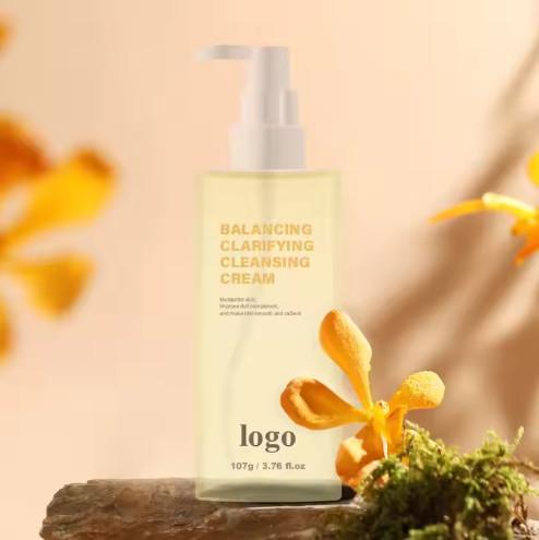 Organic Herbal Facial Cleanser Deep Face Cleansing Oil Control Blackhead Removal