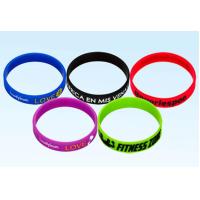 Buy cheap Customize Promotional Rubber Bracelets Printed Silicone Wristbands Ultra product