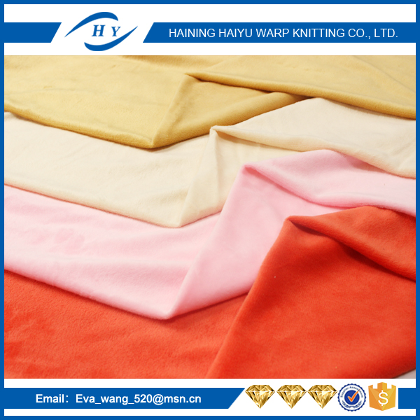 solid velboa fabric crystal velboa fleece fabric plain fabrics