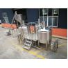 Buy cheap 10 BBL Microbrewery Equipment Steam / Gas Heated Commercial Turn Key from wholesalers