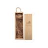 Buy cheap Pine Wood Hinged Lid Personalised Wooden Wine Box Rectangle For 1 Bottle from wholesalers
