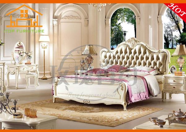 Quality antique Luxurious king american classic luxury bedroom furniture sets for sale